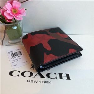 🌹 LAST ONE ! Coach Men’s Wallet F88270